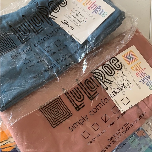 5 pairs of LuLaRoe tween leggings - Picture 5 of 5